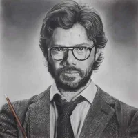 آموزش طراحی چهره سیاه قلم