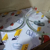 ظرف پیتزا خوری،دوتیکه