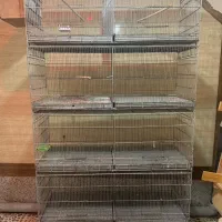 قفس  آبخوری نشکن  دانه خوری  لانه