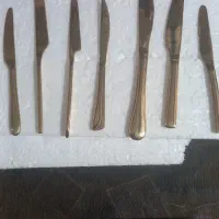 چاقو ی استیل با روکش طلایی