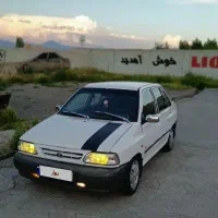 پراید مدل 85دوگانه کارخانه رنگ سفید