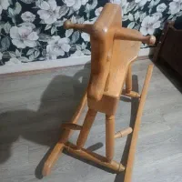 راکر چوبی سالم مناسب اتاق کودک وآتلیه