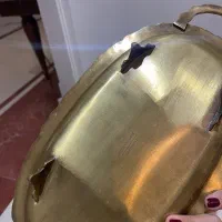 سینی برنجی کاملا نو