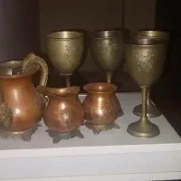 ست لیوان عتیقه