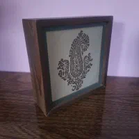 ساعت چوبی صنایع دستی
