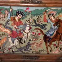 تابلو فرش  دستبافت،تابلو سرمه