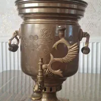 سماور زعالی برنج روسی