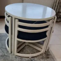 میز نهارخوری کم جا ۴ نفره در حدنو