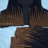 پارچه درجه یک ، شلوار نگین کاری