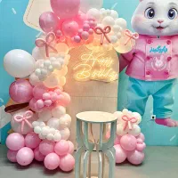 بادکنک آرایی/ گل آرایی/ دکور تولد/ تن پوش عروسکی