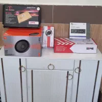 سیستم صوتی پک کامل ضبط دار همراه با تاخچه و باکس