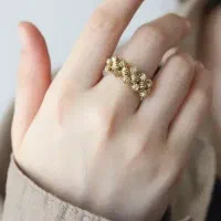 انگشتر و دستبند رنگ ثابت