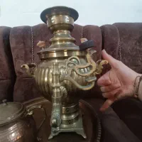 سماور زغالی برنجی