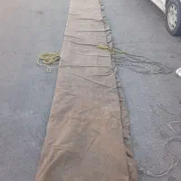 چادر برزنتی. ماشین سنگین ده تن
