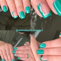 کاشت ناخن ۴۶۰/۰۰۰ترمیم ناخن ۲۹۰/۰۰۰ژلیش پا ۲۰۰/۰۰۰