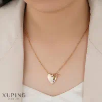 گردنبند قلب قفل T از برند ژوپینگ