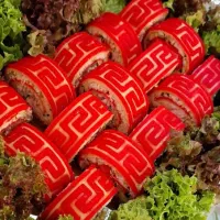 رولت کالباس و فینگر فود دسر حلوا