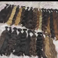 موی طبیعی رنگ شده بالای ۶۰