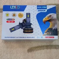 چراغ هدلایت لنزو m20pro پایه h4 اک اک