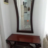 آیینه کنسول چوبی