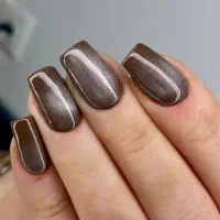 کاشت ناخن با لاک ژل ساده رایگان