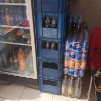 جعبه نوشابه با شیشه
