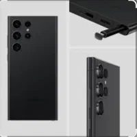 s23ultraمشکی بدون خط خش وبازشدگی