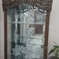 یک عدد ویترین چوب راش