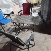 انواع میز و صندل و چادر و چهار پایه