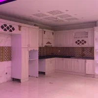 کابینت ممبران به همراه سینک و گاز رومیزی استیل