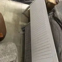 تخت دو نفره سفید ام دی اف