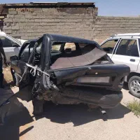 پراید مدل ۸۶ تصادفی