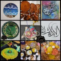 آموزش تخصصی رزین/ سنگ مصنوعی/شمع سازی و سایر