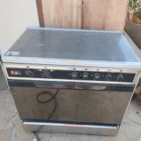 گاز پنج شعله با فر