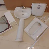 روشویی.سنگ توالت.شیراهرمی.فلاش تانک.باکس آینه