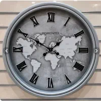 ساعت دیواری طوسی قطر ۷۰ کد۸۶۵