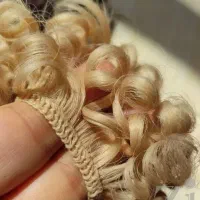 فروش موی عروسک به صورت جمله