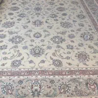 فرش ماشینی گل ابریشم