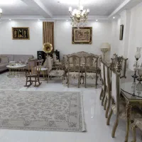 مبل استیل ۹نفره به همراه میز ناهارخوری ۸ نفره