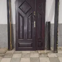 درب آپارتمان دو لنگ و کم آهنی