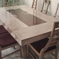 میز نهارخوری چوبی۸نفره