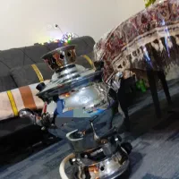 سماور ۴ لیتری استیل ، گازی