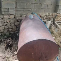 تانکر آهنی قدیمی 1000 لیتری