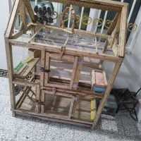 قفس چوبی زیبا و شیک