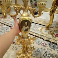 ست رو کنسولی شمعدان کاپ گلدانی انتیک|صنایع دستی و سایر لوازم تزئینی|تهران, آبشار|دیوار