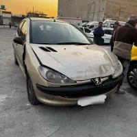 پژو ۲۰۶ تیپ ۳ مدل ۱۳۸۳ (فرانسه) رنگ بژ