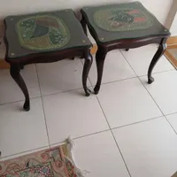 مبل ۹نفره بسیار تمییز با جلو مبلی و عسلی چوب راش|مبلمان خانگی و میز عسلی|تهران, امامزاده قاسم|دیوار