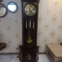 ساعت ایستاده چوبی