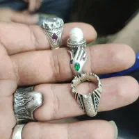 انگشتر نقره زنونه و مردانه
