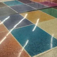 بتن پولیشی به روش گلیزینگ